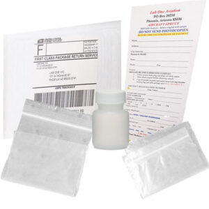 Lab One Aviation LOA-101 Oil Analysis Kit with Prepaid Postage